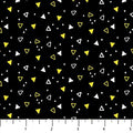 When Life Gives You Lemons: Tossed Triangles Black by Northcott
