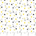 When Life Gives You Lemons: Tossed Triangles White by Northcott