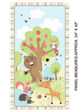 Friendship Forest Panel only by Kanvas for Benartex