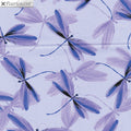 Pearl Reflections - Dragonfly Dream Light Purple by Kanvas Studio for Benartex