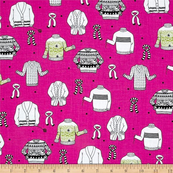 Wool Ewe: Sweaters (Hot Pink)