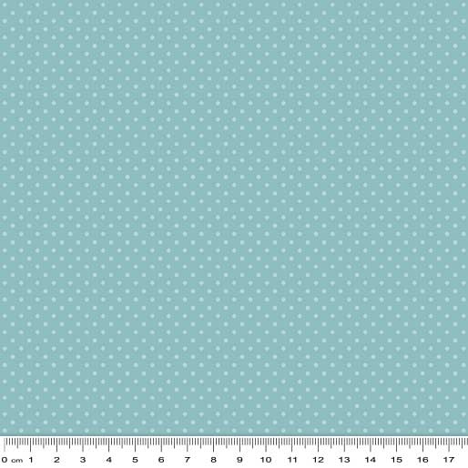 Butterfly Garden: Spring Dots (Sky Blue)