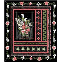 Magnificent Blooms Kit --Benartex - Jackie Robinson Benartex - Three Wishes Patchwork Fabricz