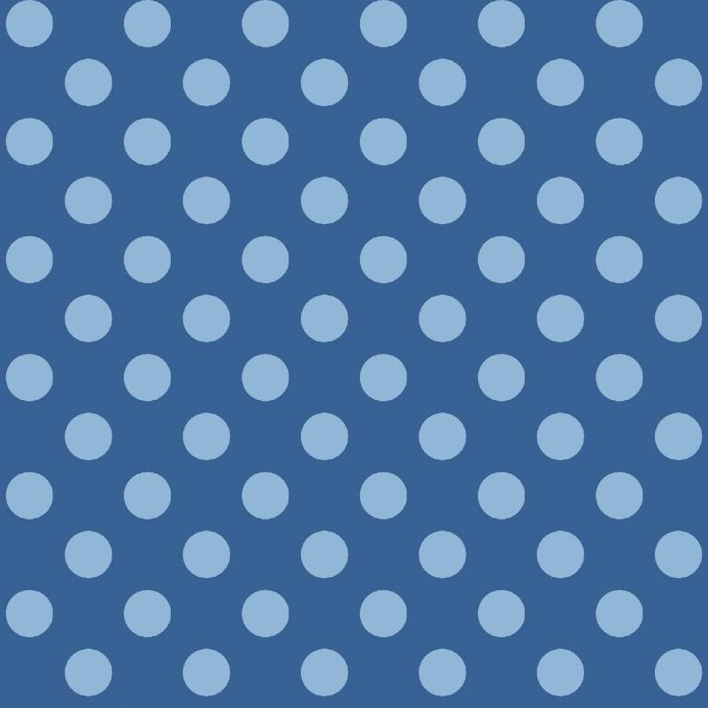Vintage Boardwalk: Coordinate Dots Blue by Maywood Studio - Three Wishes Patchwork Fabric
