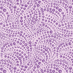 Cat-i-tude Beaded Swirls Tonal Light Purple - Ann Lauer Benartex - Three Wishes Patchwork Fabric