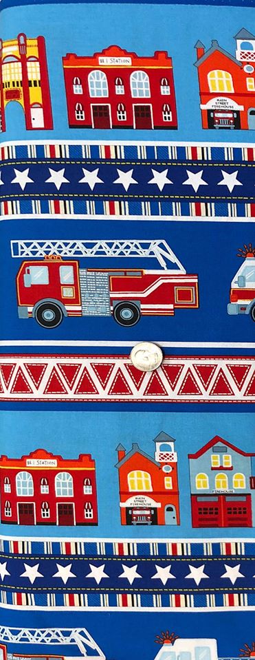 My Little Town by Benartex - Three Wishes Patchwork Fabric