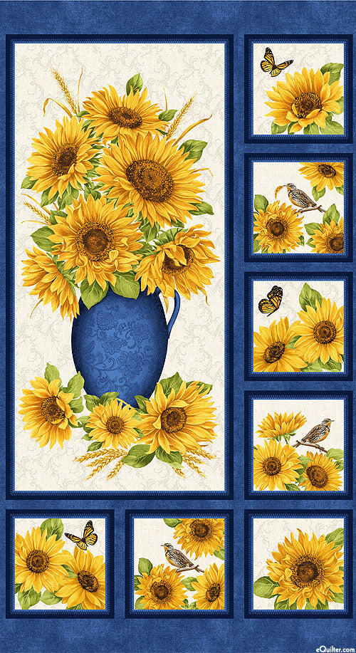 Accent on Sunflowers: Panel