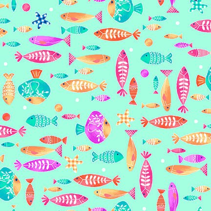 Mermaids Rock: Small Fish (Aqua)