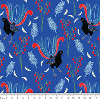Outback Beauty: Lavish Lyrebird Blue by Amanda Joy Designs