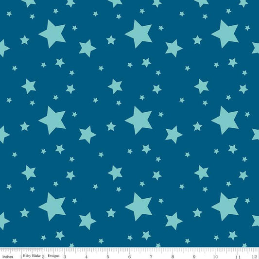 Create: Starlight (Dark Blue) - Three Wishes Patchwork Fabric