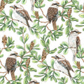 Gumtree Friends: Kookaburras  By Michelle Holik - Three Wishes Patchwork Fabric