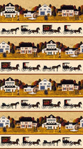 Autumn Village: Stripe (1900s)