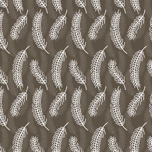 Burrangong Farm: Wheat (Brown) - Exclusive By Annette Winter - Three Wishes Patchwork Fabric