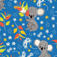Koala Capers: Koala  Blue  by Amanda Brandl for KK Designs