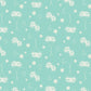 Koala Capers: Little Flannel Turquoise by Amanda Brandl for KK Designs - Three Wishes Patchwork Fabric