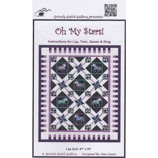 Oh My Stars Quilt Pattern ONLY