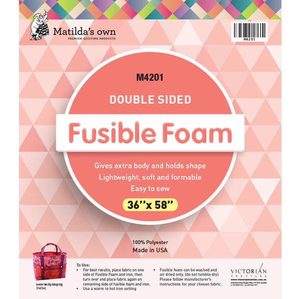 Matilda's Own Double Sided Fusible Foam - 36in x 58in