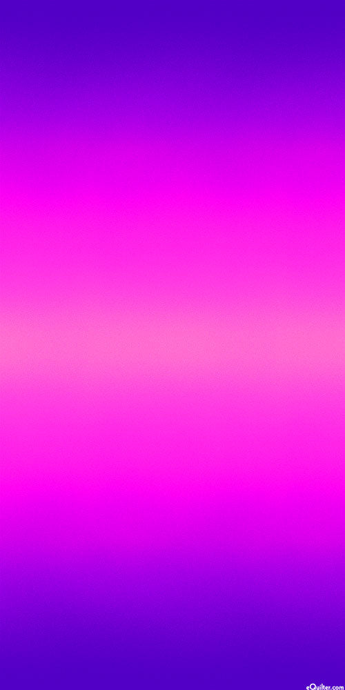 [Out of Stock] Butterfly Paradise: Ombre Mirror Glow (Vibrant Purple/Pink) - Three Wishes Patchwork Fabric