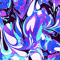 Butterfly Vortex: Marbled Wings (Crocus Purple)