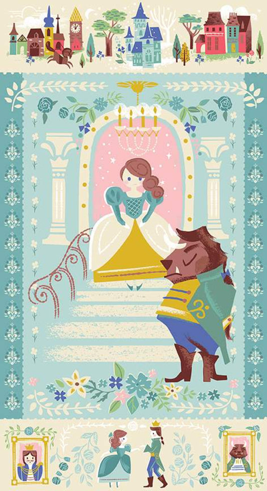 Beauty & the Beast: Panel (Blue)