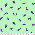 Homemade: Busy Fingers - Night by Tula Pink - Three Wishes Patchwork Fabric