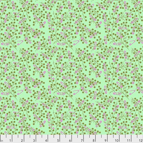 Homemade: Pins & Needles - Morning by Tula Pink - Three Wishes Patchwork Fabric