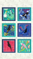 Outback Beauty: Birds Panel Light designed by Amanda Brandl for KK Designs