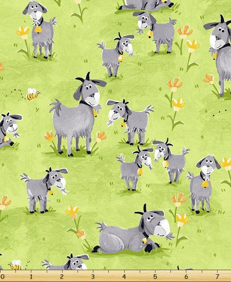 Susybee Hildy the Goat- Tossed Goats