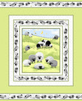 Susybee: Lewe the Ewe Panel - Three Wishes Patchwork Fabric