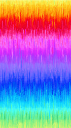Rainbow ombré stripes digital print in vibrant multi colours for modern quilts and patchwork sewing projects