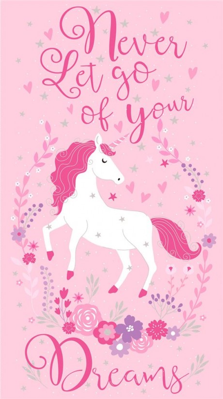 Unicorn Panel  by Timeless Treasures