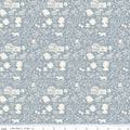 Anne of Green Gables: Silhouette (Blue) - Three Wishes Patchwork Fabric