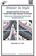 Dinner In Style Cat-i-tude Placemat Pattern ONLY - Ann Lauer of Grizzly Gulch Gallery