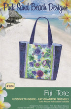 Pink Sand Beach Designs: Fiji Tote (Bag Pattern ONLY)