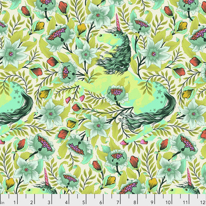 Pinkerville: Imaginarium - Frolic by Tula Pink - Three Wishes Patchwork Fabric