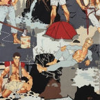 The Outdoorsy Type- Grey - by Alexander Henry - Three Wishes Patchwork Fabric