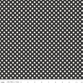 Le Creme Small Dot Black by Riley Blake - Three Wishes Patchwork Fabric
