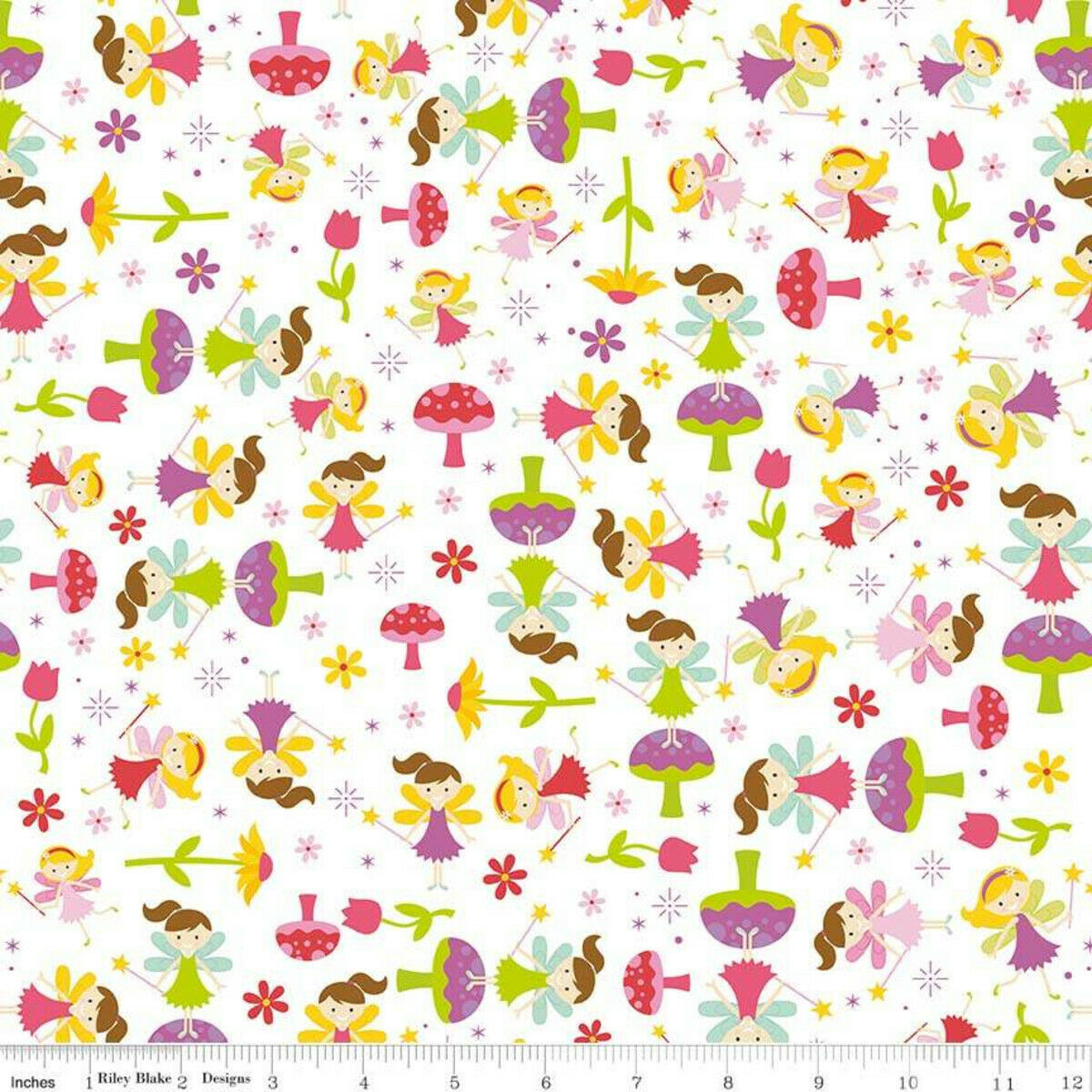 Fairy Garden: Toss (White)