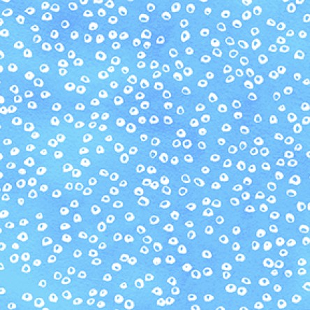 Oceans Away Bubbles Blue by Rebecca Jones for Clothworks
