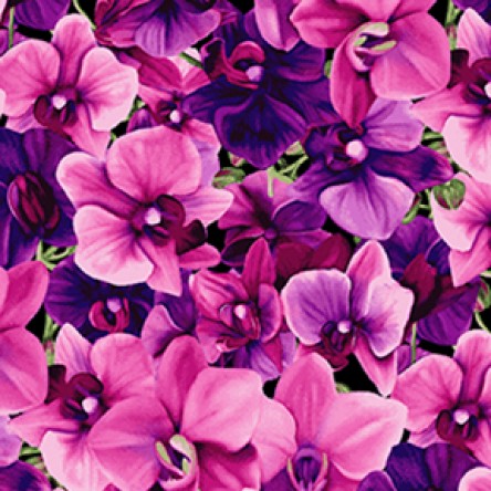 Orchid Fancy Pink/Purple by By Cedar West for Clothworks