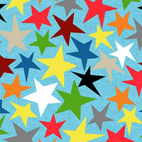 You Are Amazing Stars Blue by Katie Webb for Clothworks
