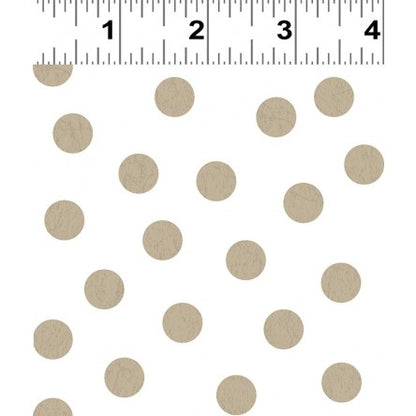 You Are Amazing: Dots (White/Taupe)