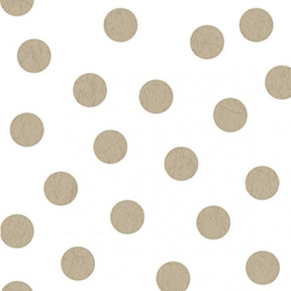 You Are Amazing: Dots (White/Taupe)