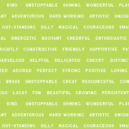 You Are Amazing: Words (Green)